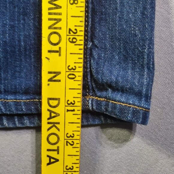 GAP jeans curvy flare women's size 12R ink blue - Picture 8 of 10